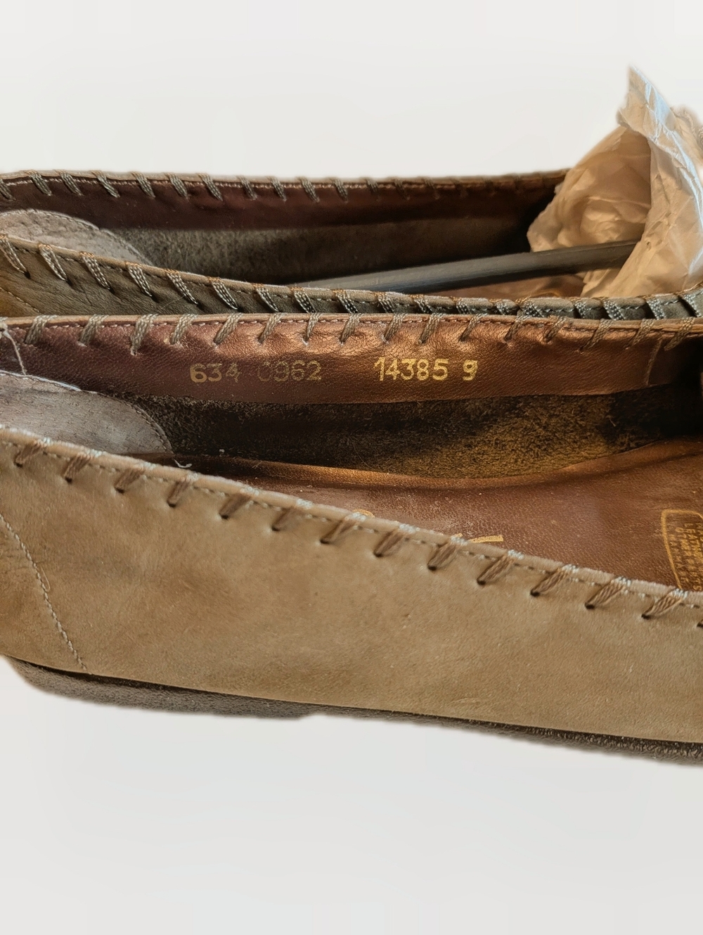 Vintage Leather Loafers, Never Worn! - Picture 3 of 3